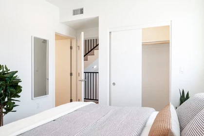 Los Angeles de çift kişilik yataklı kiralık oda