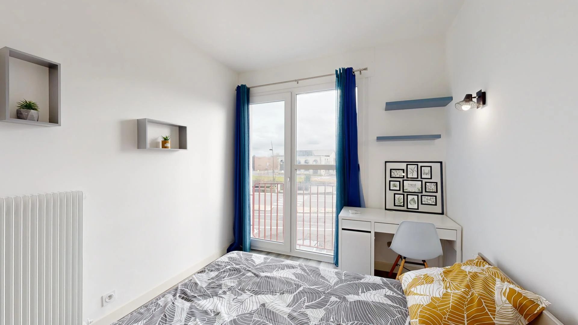 Habitación para estudiantes en con modernas comodidades