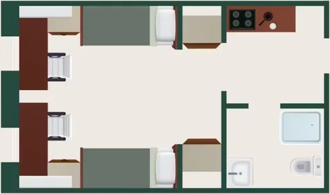Habitación compartida en Via Tancredi da Pentima, , imagen 6 de 6
