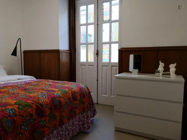 Braga de çift kişilik yataklı kiralık oda