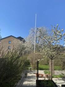Alojamento centralmente localizado em Uppsala