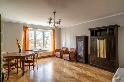 Komplette Wohnung voll möbliert in Toruń