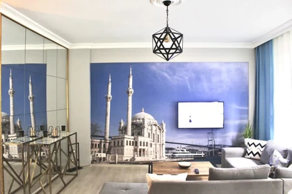 Istanbul de tamamen mobilyalı daire