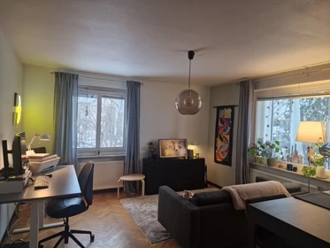 Logement de 2 chambres à Stockholm