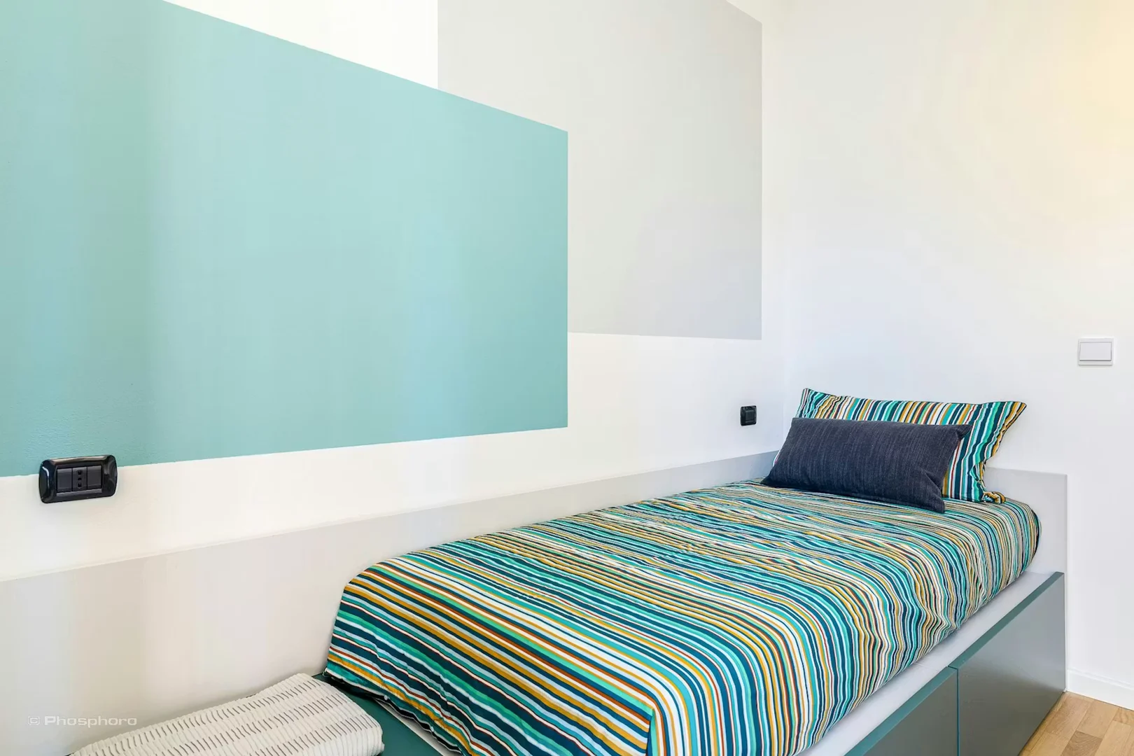 Quarto de estudante económico com localização conveniente em 