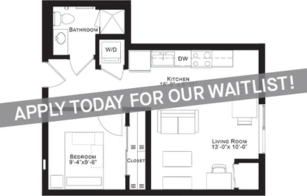 Alojamiento con 3 habitaciones en Lansing