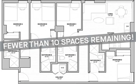 Apartamento totalmente mobilado em West-lafayette-indiana