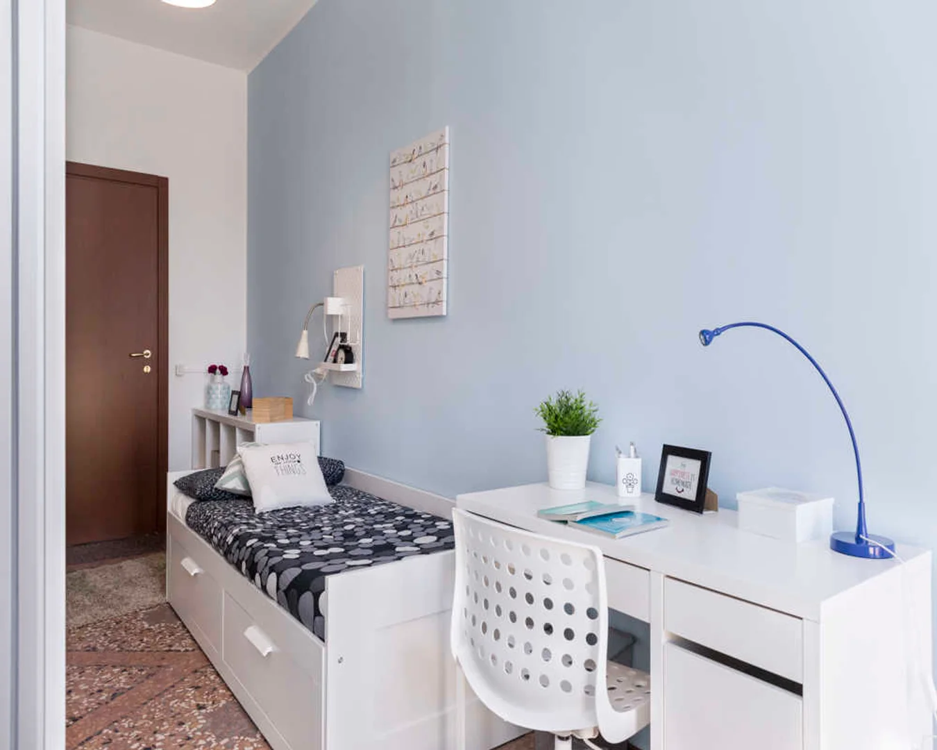 Habitación para estudiantes en  con modernas comodidades