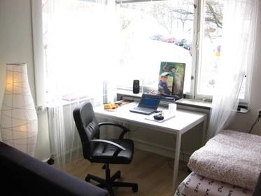 Apartamento totalmente mobilado em Estocolmo