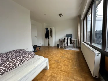 Frankfurt de ortak bir dairede kiralık oda