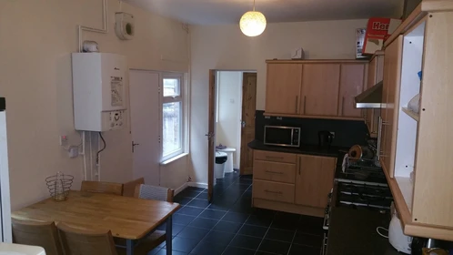 Room for rent in a shared flat in Manchester