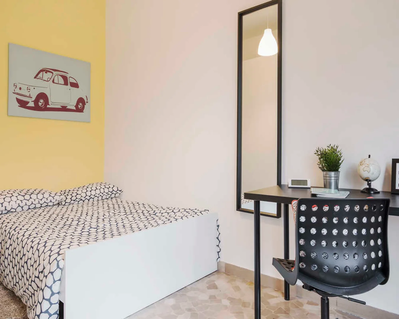 Chambre à louer dans un appartement d'étudiant à , entièrement meublée