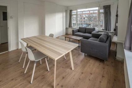 Rotterdam de ortak bir dairede kiralık oda