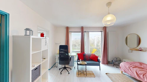 Quarto para alugar num apartamento partilhado em Mulhouse