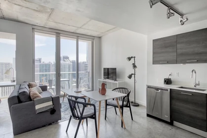 Apartamento totalmente mobilado em Miami