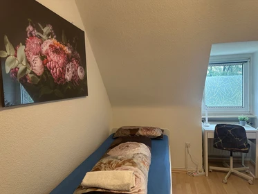 Helles Privatzimmer in Bochum