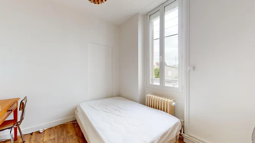 Bright private room in Angers