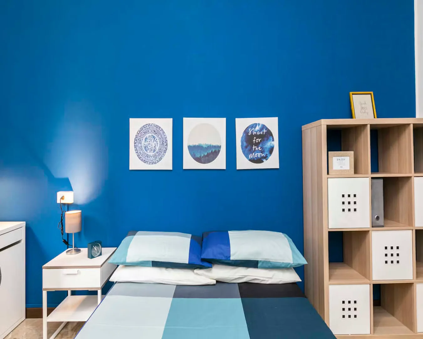 Habitación asequible para estudiantes con buena iluminación en 