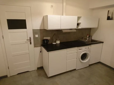 Logement avec 3 chambres à Krakow