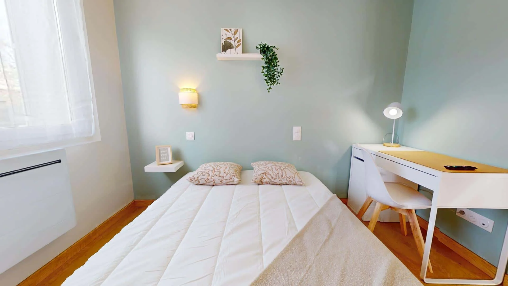 Habitación estudiantil económica cerca del campus en 