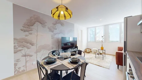 Quarto privado em 9 Av. Henri Dunant, 64000 Pau, France, imagem 13 de 20