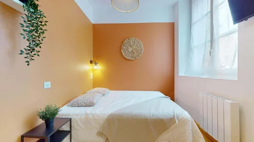 Habitación privada en 10 Rue Mi-Carême, 42000 Saint-Étienne, France, imagen 1 de 10