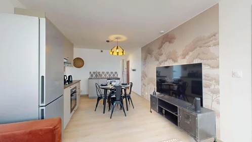 Quarto privado em 9 Av. Henri Dunant, 64000 Pau, France, imagem 19 de 20