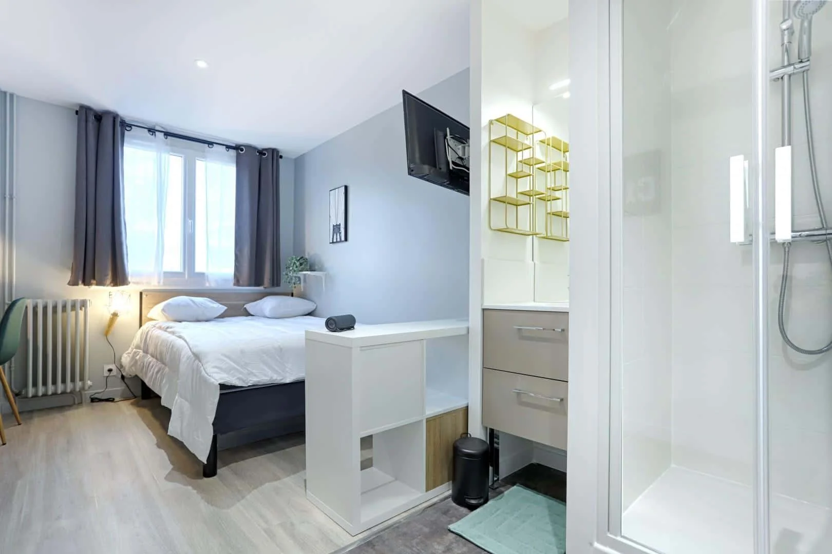 Habitación estudiantil económica con ubicación conveniente en 