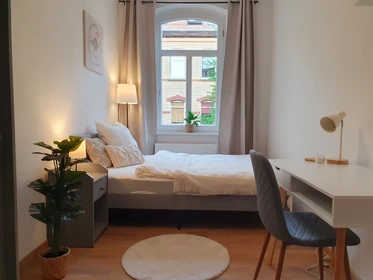 Pokój do wynajęcia z podwójnym łóżkiem w Erfurt
