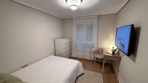 Bright private room in Bilbao