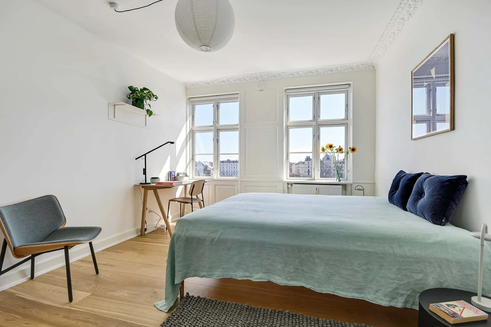 Helles und luftiges Studentenzimmer mit einfachem Zugang zur Universität in