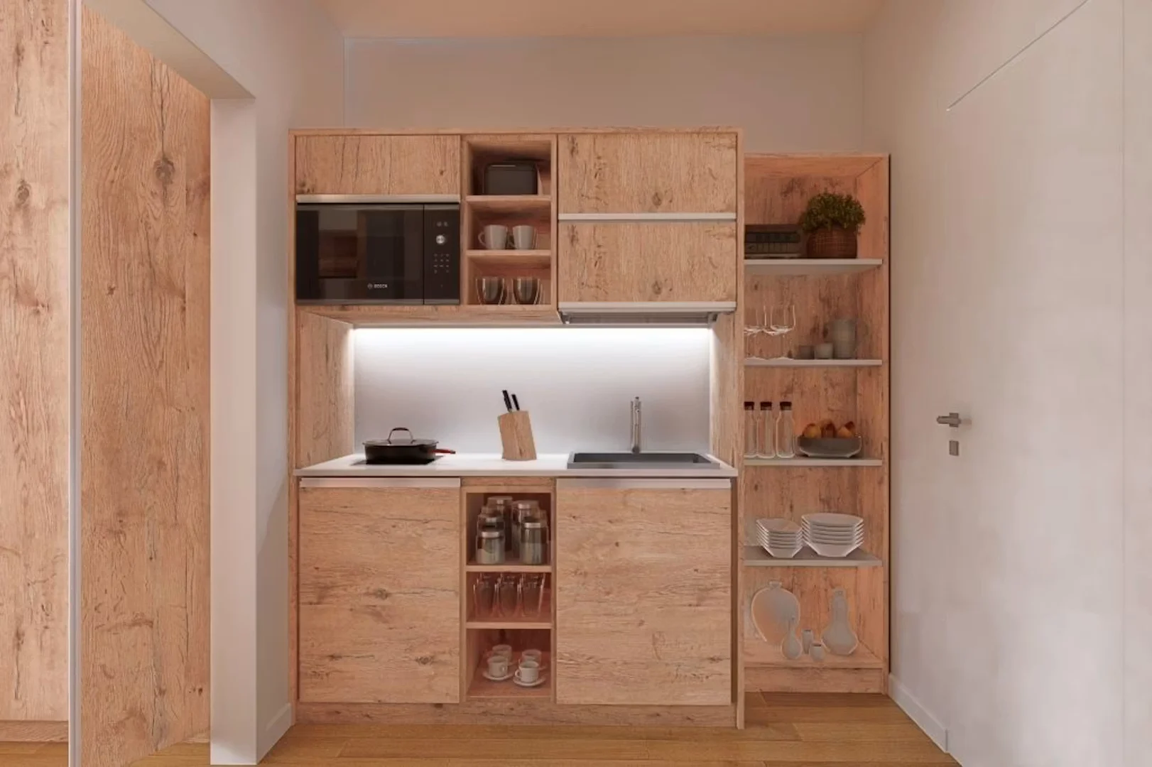 Habitación acogedora para estudiantes disponible en 