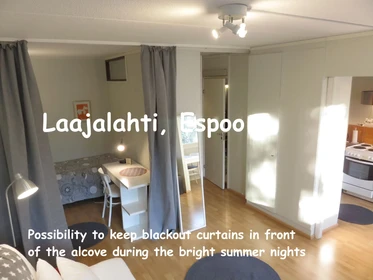Appartement entièrement meublé à Espoo