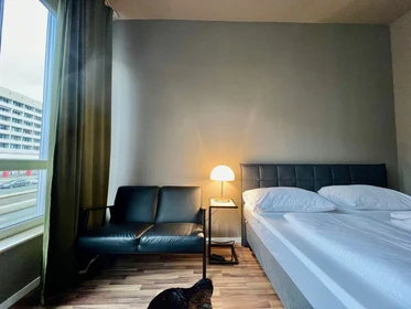 Chambre à louer avec lit double Leipzig