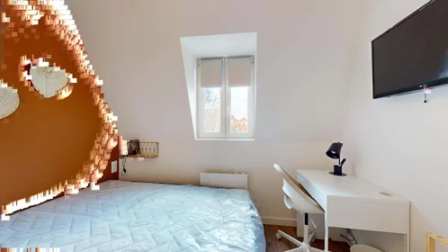Private room at 38 Rue Gantois, 59000 Lille, France, image 1 of 10