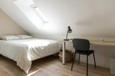 Habitación privada muy luminosa en Rennes