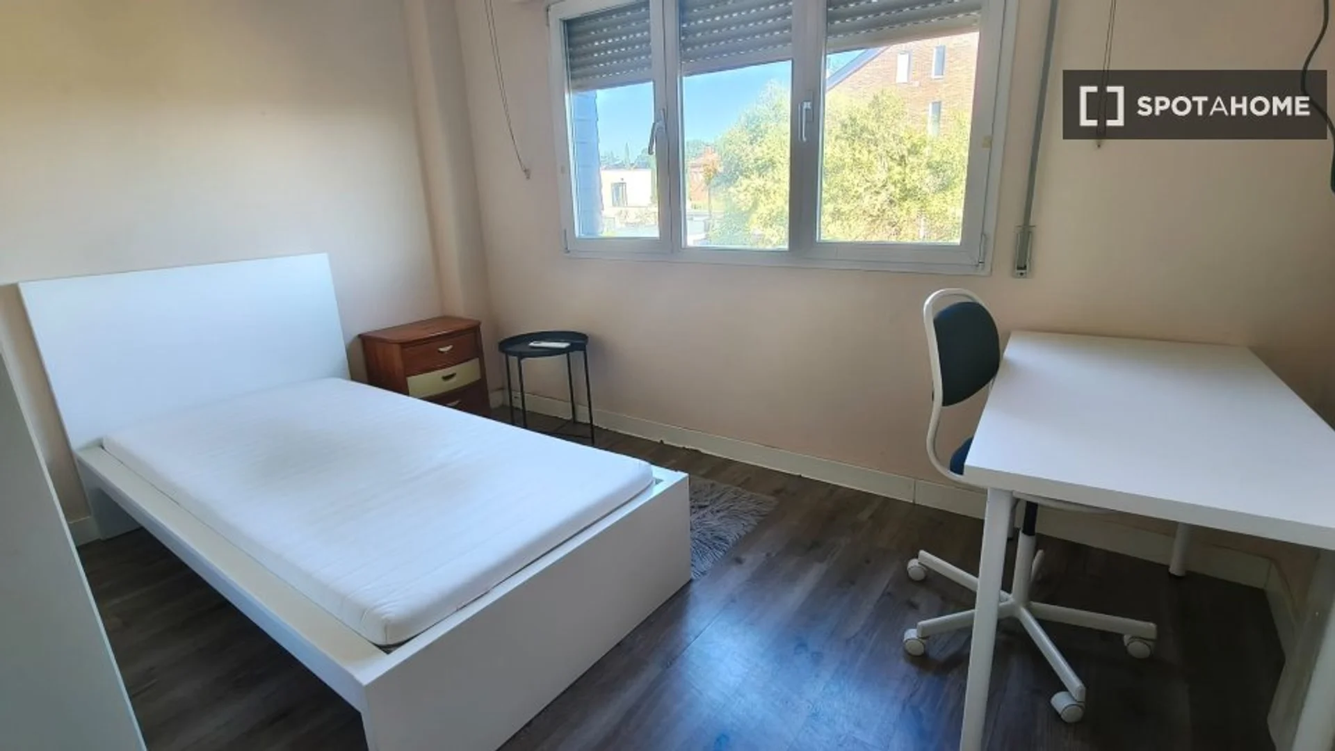 Stanza funzionale per studenti perfetta per studiare a 