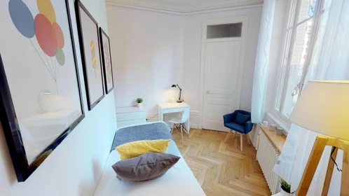 Bright private room in Lyon