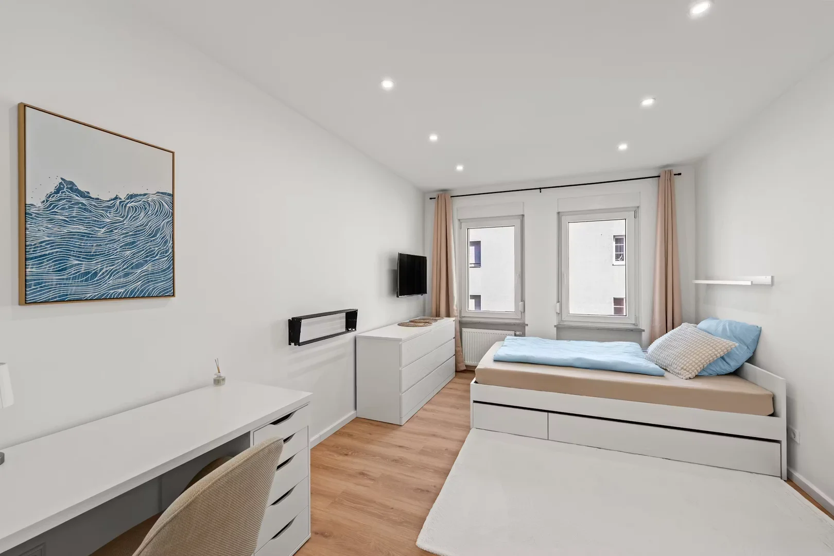 Habitación en apartamento estudiantil en alquiler en , completamente amueblado
