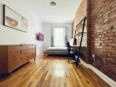 Quarto para alugar num apartamento partilhado em Nova Iorque