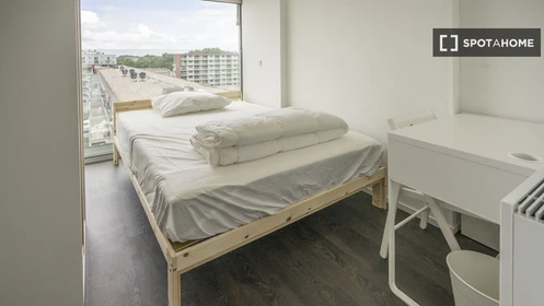 Pokój do wynajęcia z podwójnym łóżkiem w Amsterdam