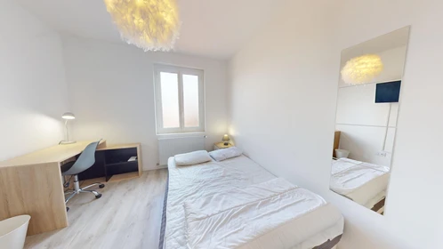 Renting rooms by the month in Saint-etienne