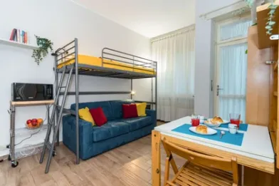 Studio for 2 people in Turin