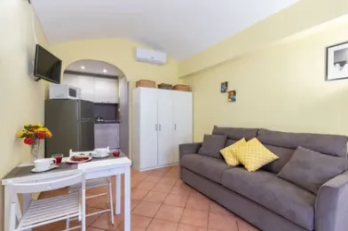 Very bright studio for rent in Turin