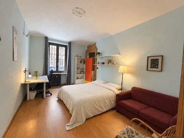 Chambre privée à Via Sant'Anselmo, San Salvario, image 1 de 10
