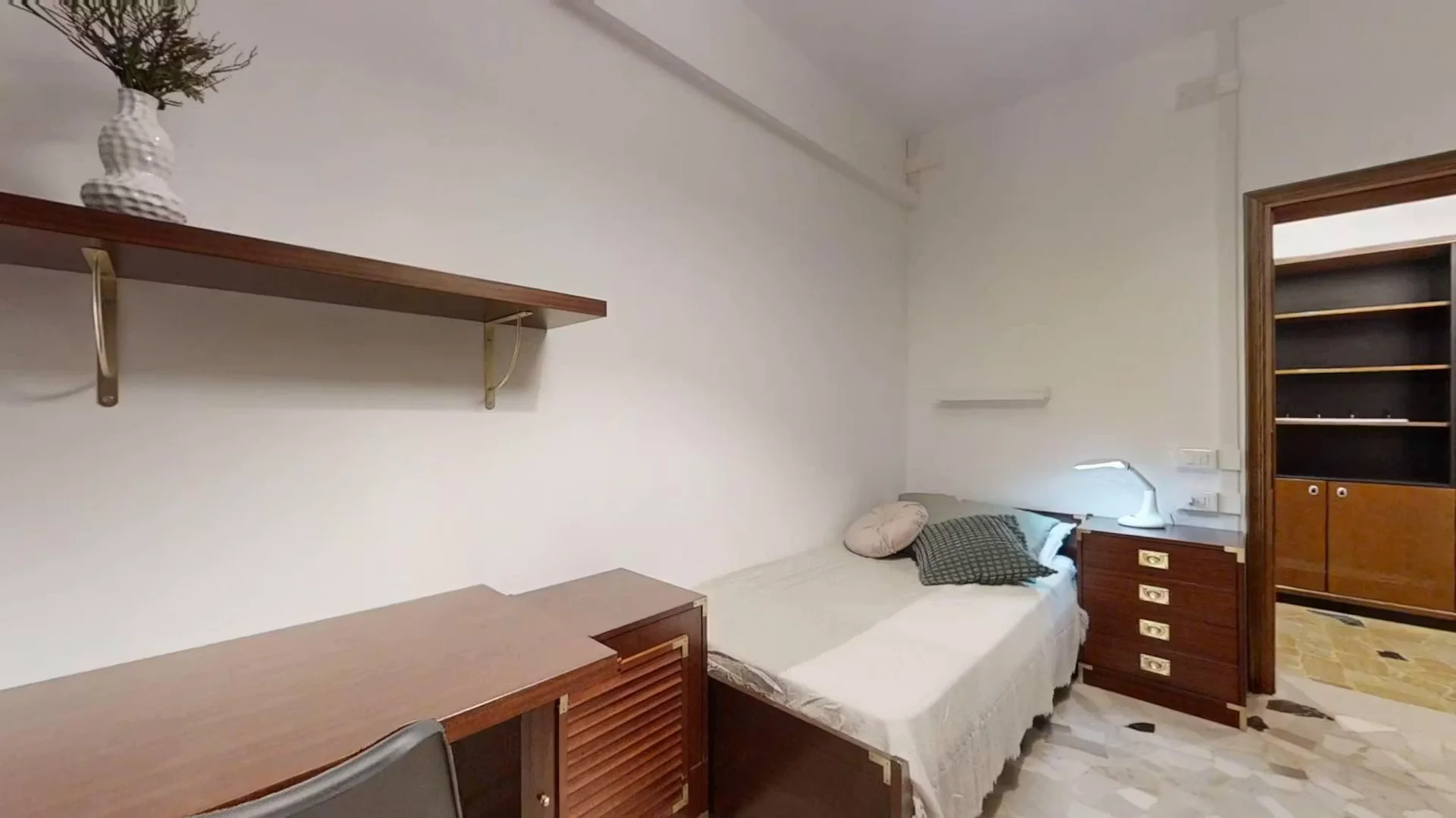 Affordable room for students with ample lighting in