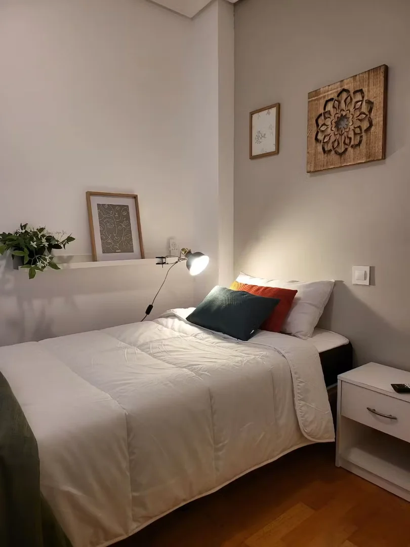 Affordable room for students with ample lighting in 