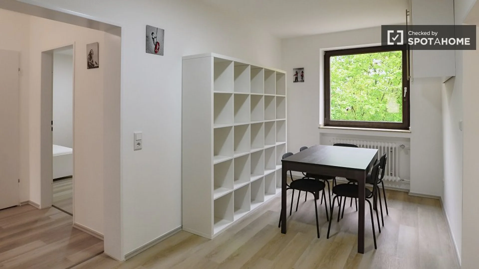 Bezahlbares Zimmer für Studenten mit ausreichender Beleuchtung in 