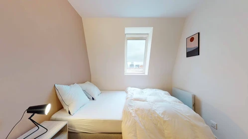 Zimmer mit Doppelbett zu vermieten Lille