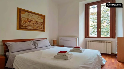Milano içinde 2 yatak odalı konaklama